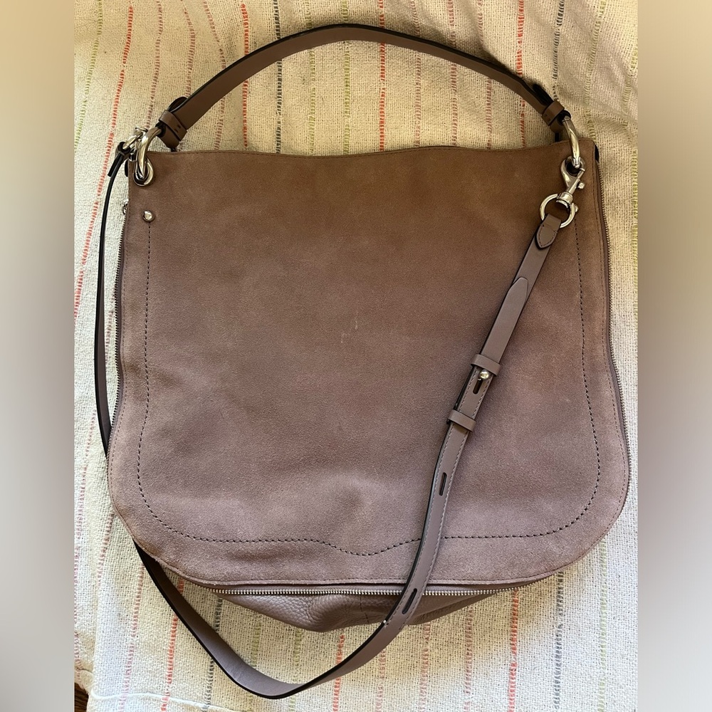 Rebecca Minkoff suede leather shoulder bag
